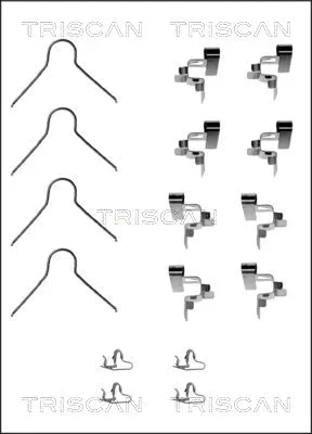 Accessory Kit, disc brake pad (8105 131052)