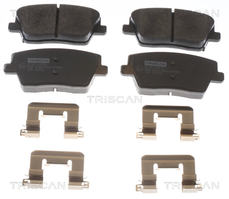 Brake Pad Set, disc brake (8110 43076)