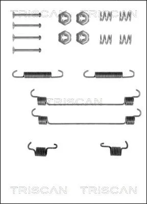 Accessory Kit, brake shoes (8105 102525)