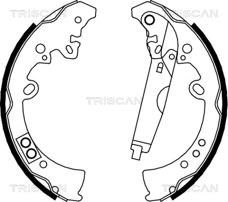 Brake Shoe Set (8100 13040)