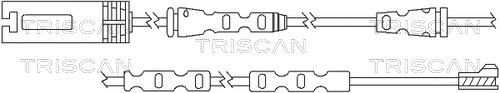 Warning Contact, brake pad wear (8115 11052)