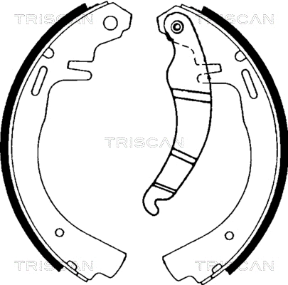 Brake Shoe Set (8100 24223)