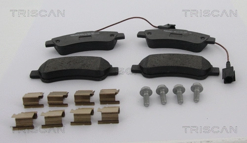 Brake Pad Set, disc brake (8110 10608)