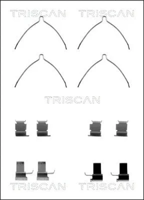 Accessory Kit, disc brake pad (8105 131629)