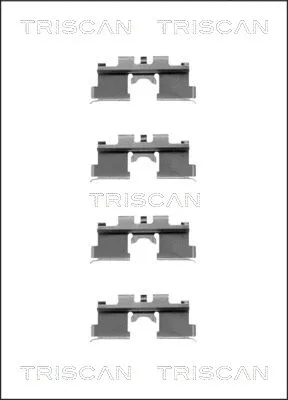 Accessory Kit, disc brake pad (8105 141511)