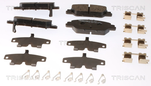 Brake Pad Set, disc brake (8110 40074)