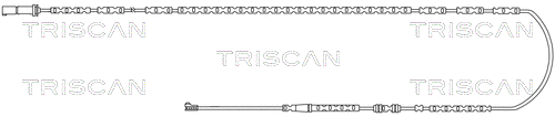 Warning Contact, brake pad wear (8115 11056)