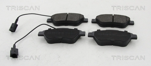 Brake Pad Set, disc brake (8110 10596)