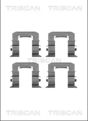 Accessory Kit, disc brake pad (8105 141592)