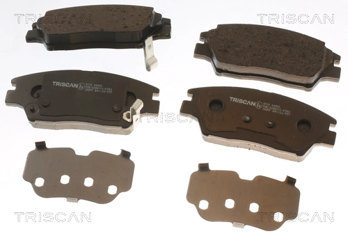 Brake Pad Set, disc brake (8110 44003)