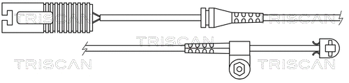 Warning Contact, brake pad wear (8115 11013)