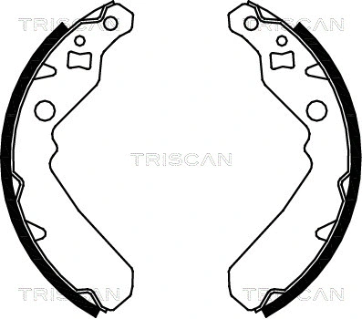 Brake Shoe Set (8100 41615)