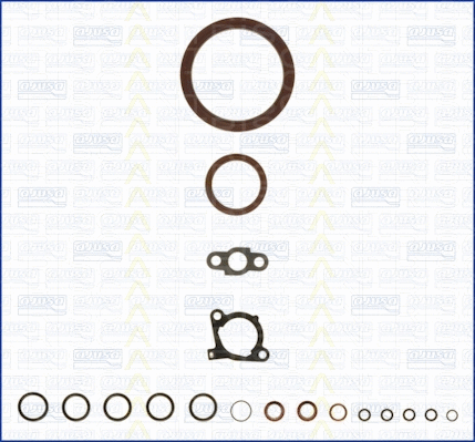 Gasket Kit, crankcase (595-4593)