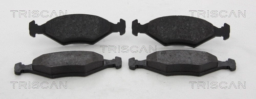 Brake Pad Set, disc brake (8110 15058)