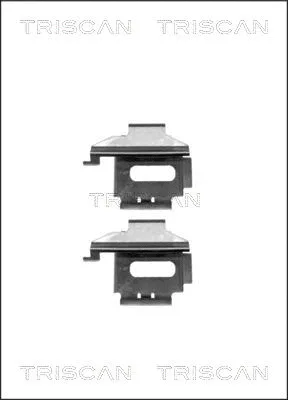 Accessory Kit, disc brake pad (8105 101625)