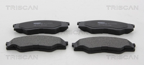 Brake Pad Set, disc brake (8110 13087)