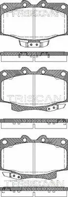 Brake Pad Set, disc brake (8110 13023)