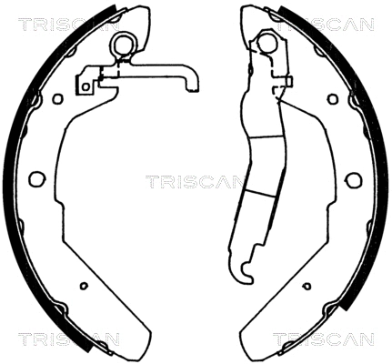 Brake Shoe Set (8100 29370)