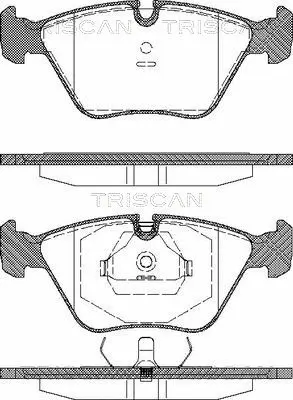 Brake Pad Set, disc brake (8110 10001)