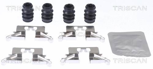 Accessory Kit, disc brake pad (8105 501592)