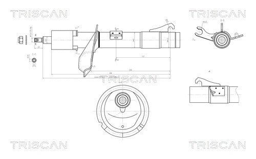 Shock Absorber (8705 16101)