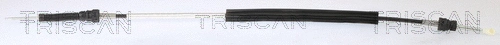 Cable Pull, manual transmission (8140 29731)