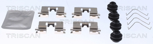 Accessory Kit, disc brake pad (8105 431648)