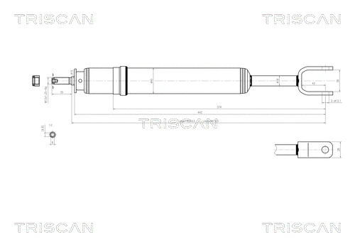 Shock Absorber (8705 29109)