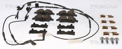 Brake Pad Set, disc brake (8110 11069)
