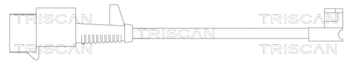 Warning Contact, brake pad wear (8115 15001)