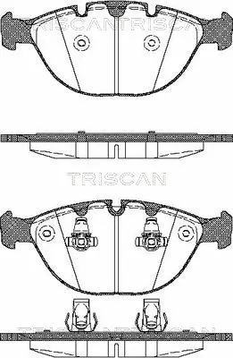 Brake Pad Set, disc brake (8110 11011)