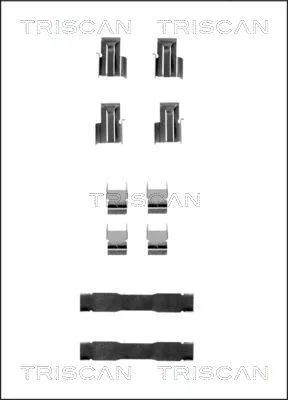 Accessory Kit, disc brake pad (8105 101504)