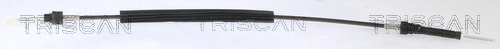 Cable Pull, manual transmission (8140 29729)