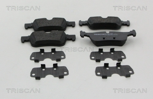 Brake Pad Set, disc brake (8110 11062)