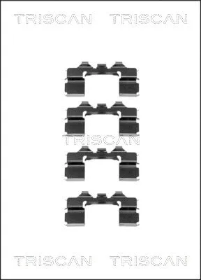 Accessory Kit, disc brake pad (8105 101596)