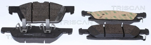 Brake Pad Set, disc brake (8110 16036)