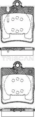 Brake Pad Set, disc brake (8110 23027)