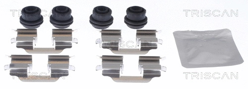 Accessory Kit, disc brake pad (8105 241622)