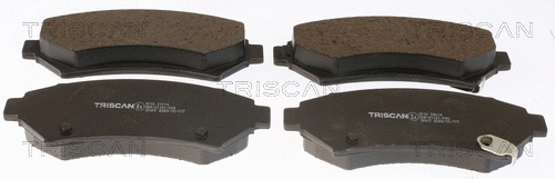 Brake Pad Set, disc brake (8110 24014)