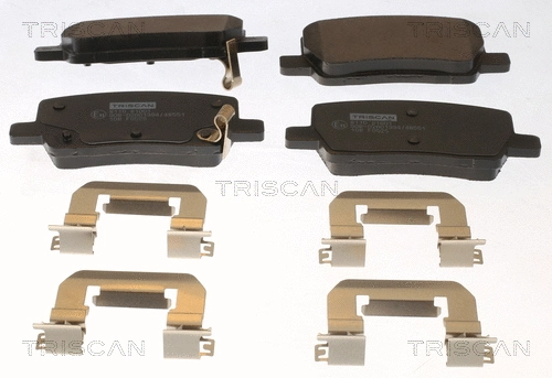 Brake Pad Set, disc brake (8110 81001)