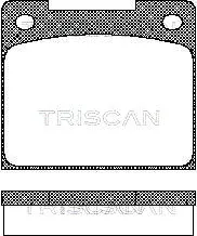 Brake Pad Set, disc brake (8110 10424)