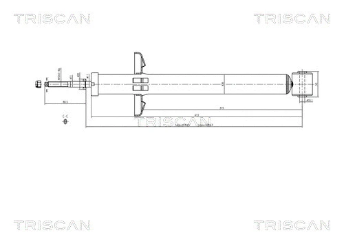 Shock Absorber (8705 29209)