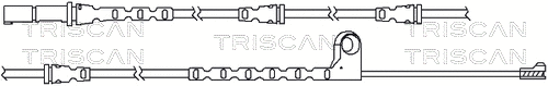 Warning Contact, brake pad wear (8115 11049)
