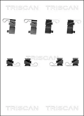 Accessory Kit, disc brake pad (8105 131639)