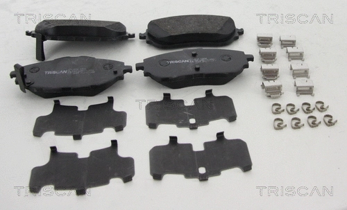 Brake Pad Set, disc brake (8110 13154)