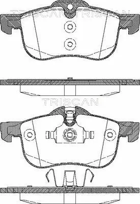 Brake Pad Set, disc brake (8110 17010)