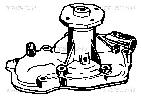 Water Pump, engine cooling (8600 25091)