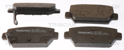 Brake Pad Set, disc brake (8110 42029)