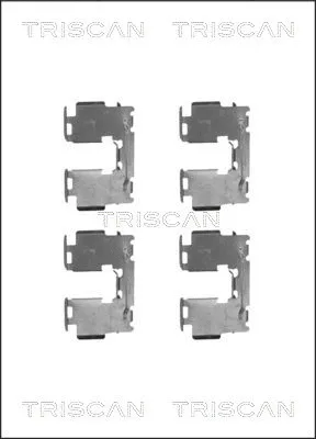 Accessory Kit, disc brake pad (8105 131644)