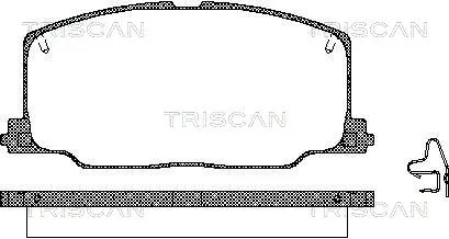 Brake Pad Set, disc brake (8110 13879)